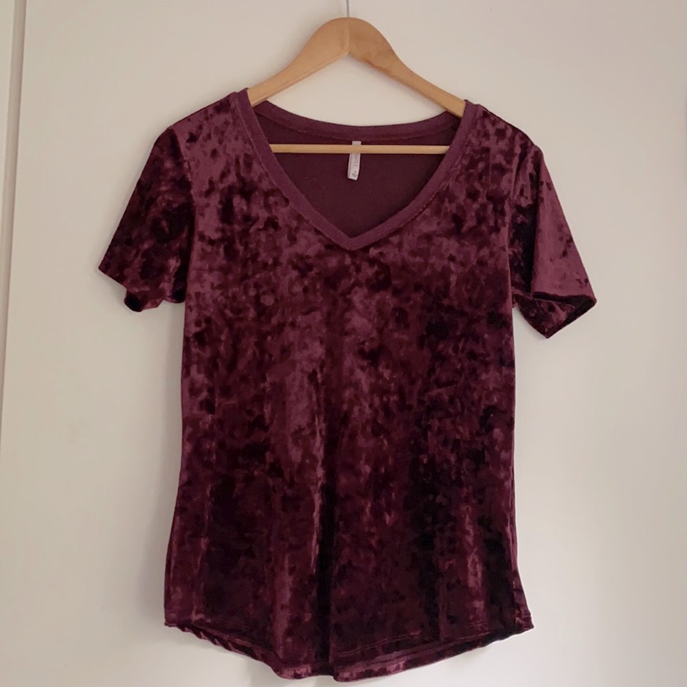Z supply velvet t-shirt